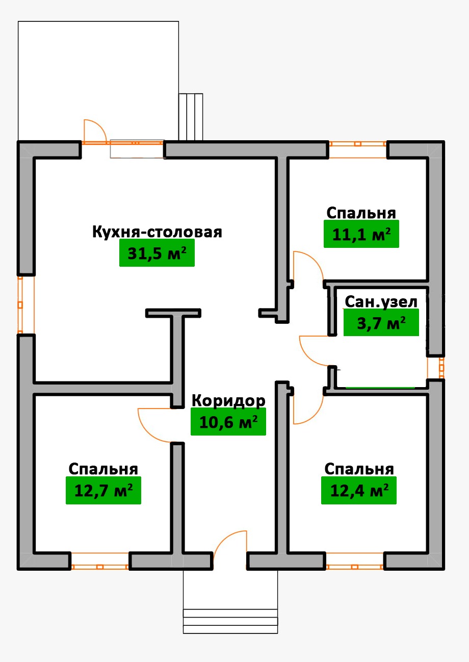 Дом 95м на 4,5 сотках Дом 95м на 4,5 сотках